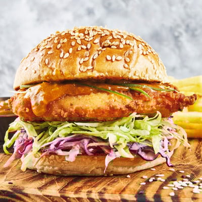 Best Katsu Chicken Fillet Burger